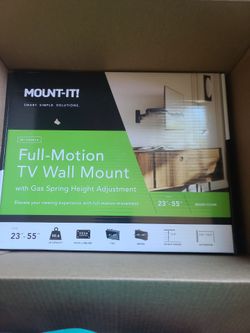 Full motion TV wall mount brand new