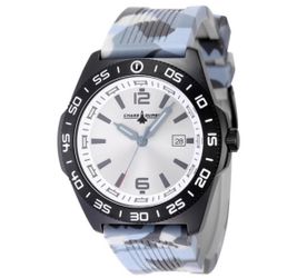 CDW-0176 - Chase Durer Men's Watch - 45mm, Camouflage, Grey, Blue