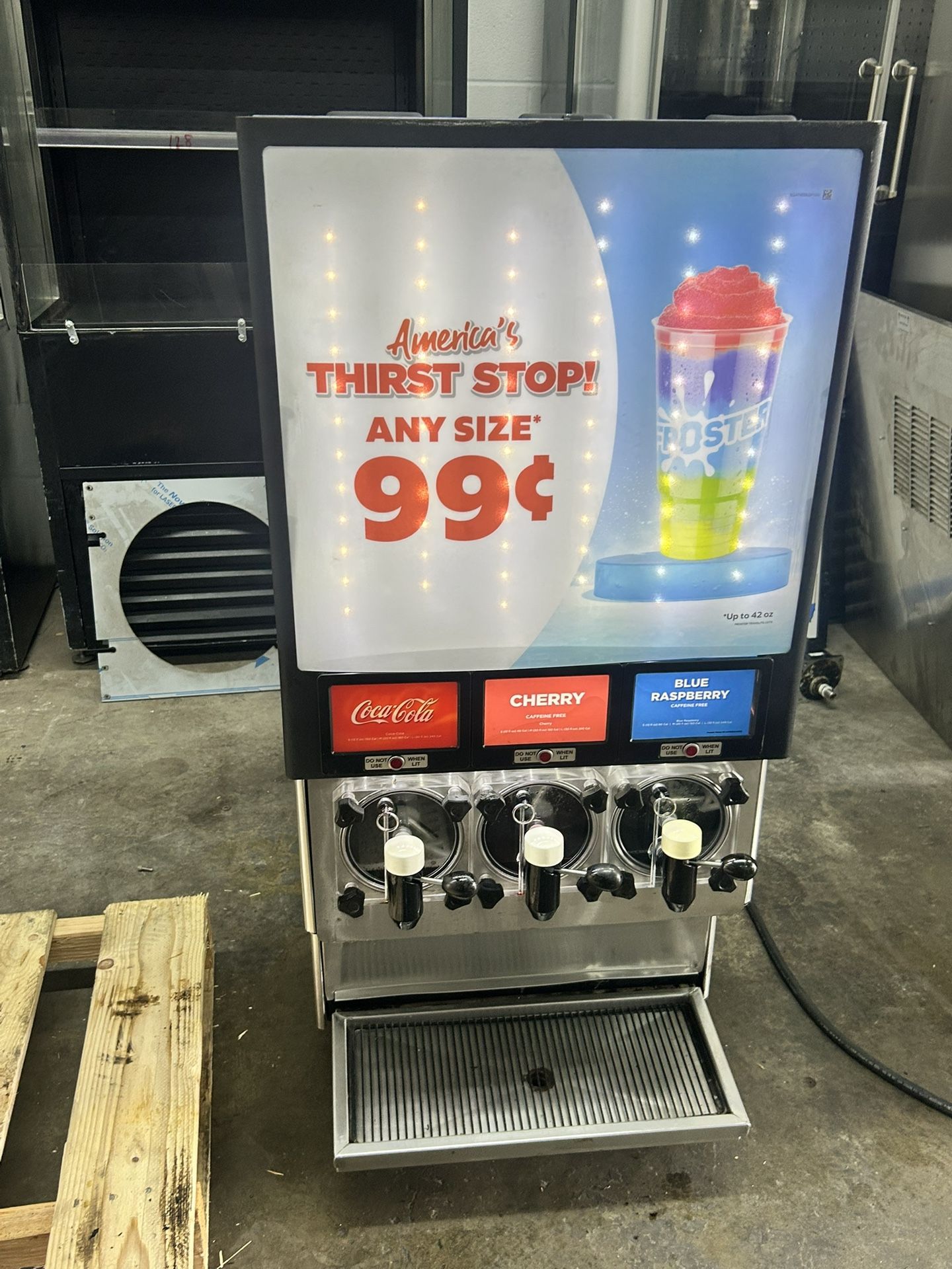 Commercial Carbonated Beverage Frozen Drink Icee Slush Machine