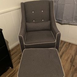 Rocking Chair And Ottoman