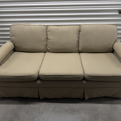 BUY 1 GET 1 🎁 Free Delivery NJ/NY – Cozy Beige 3-Seater Sofa