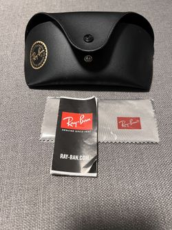 GENUINE RAY BAN SUNGLASSES CASES