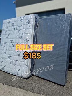 Full Size Mattress With Boxspring
