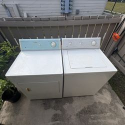 White Westinghouse Washer & Dryer