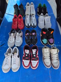 Vendo lote de zapatillas 110 pares todos son de marca
