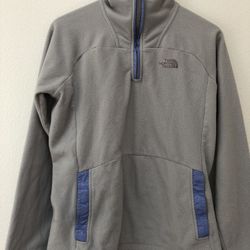 Women's The North Face 1/4 Fleece Zip Pull Over-size M