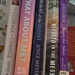 5 Joyce Meyer Books