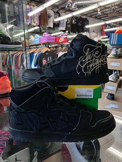 Nike SB Dunk High FAUST Black Gold