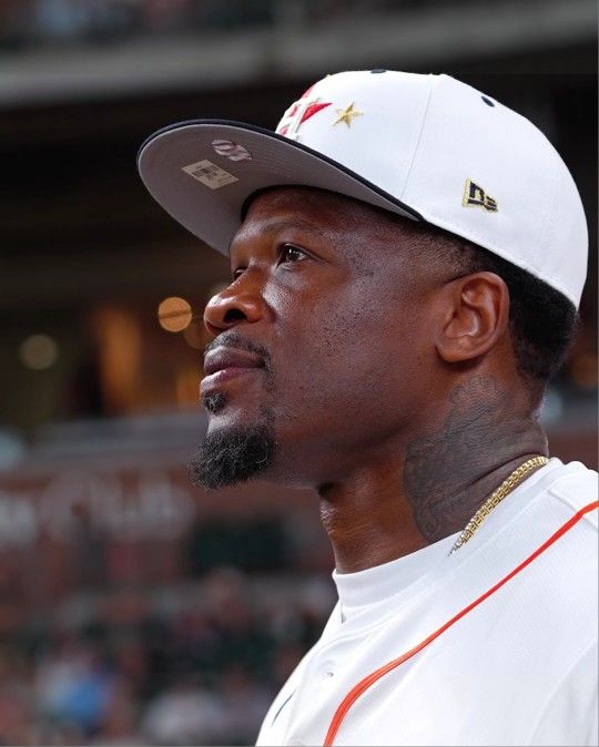 New Era Astros × Andre Johnson White Hof Fitted Hat
