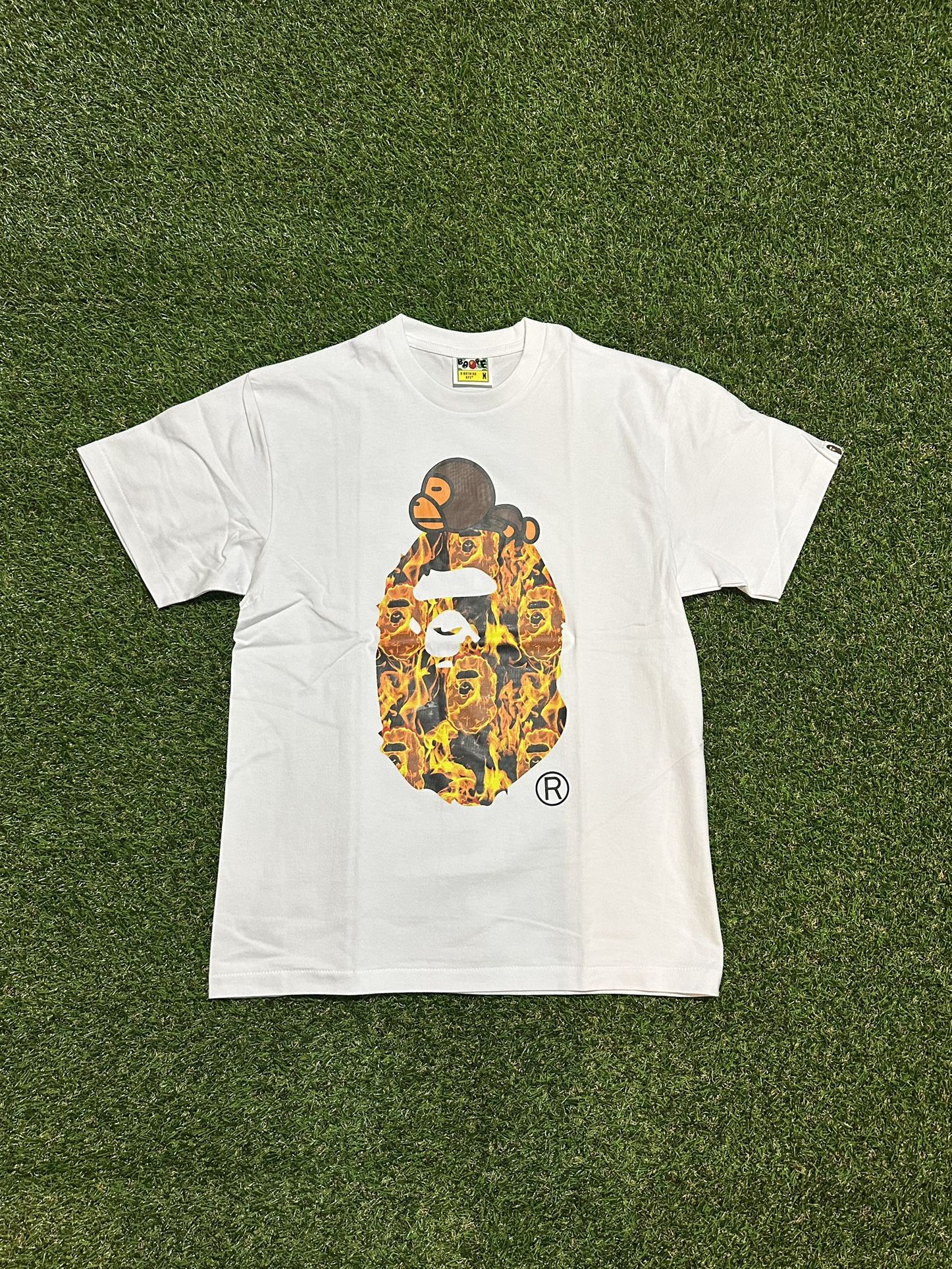BRAND NEW - BAPE SHIRT - MEDIUM - WHITE - "BEST OFFER"