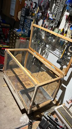 Chicken/bunny cage