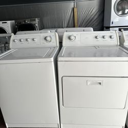 Whirlpool Washer And Dryer Everything Works Great 60 Days Warranty 