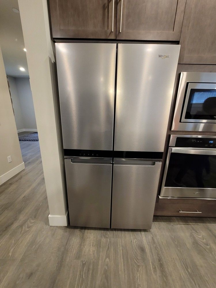 New Whirlpool 36-inch 4 Door Refrigerator