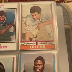 Al Cowlings football card