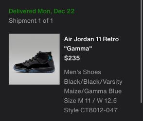 Gammas Size 11 Need 11.5