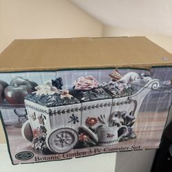 Botanic Garden Canister Set 