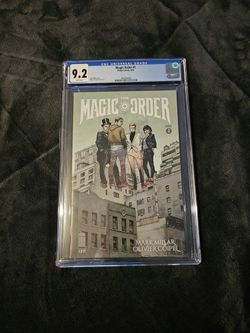 The Magic Order. Graded Comic Slab 9.2