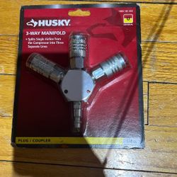 Husky 3-Way Manifold