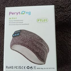 Headband Headphones Eye mask 