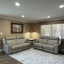 Couch Recliner Set 