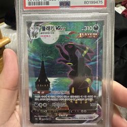Pokémon Korean Umbreon Vmax PSA 10