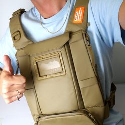 West Slope Pro-180X Hunting Bundle Chest Pack Coyote Brown LOT OF 2, price for EACH