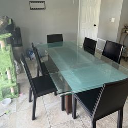 Glass Dining Table