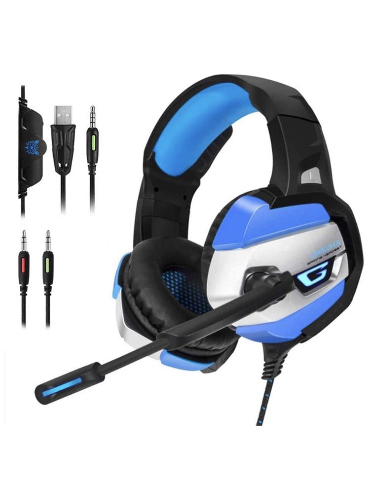 Gaming Headphone for PS4, Xbox One, PC, Stereo USB Headset