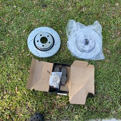2015-2017 Mustang Ecoboost Front Brakes And Rotors 