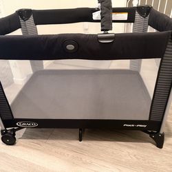 Portable baby playard with baby Chair