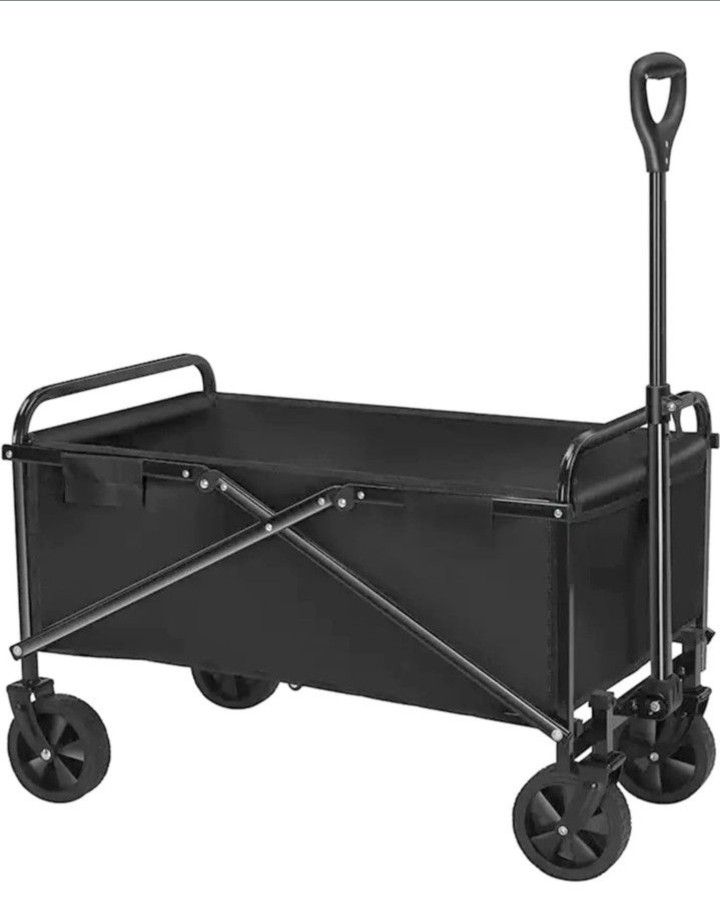 200lbs Heavy Duty Camping Cart, Lightweight & Portable Utility Carts