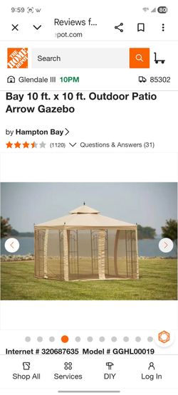 Brand new 10' x 10' gazebo