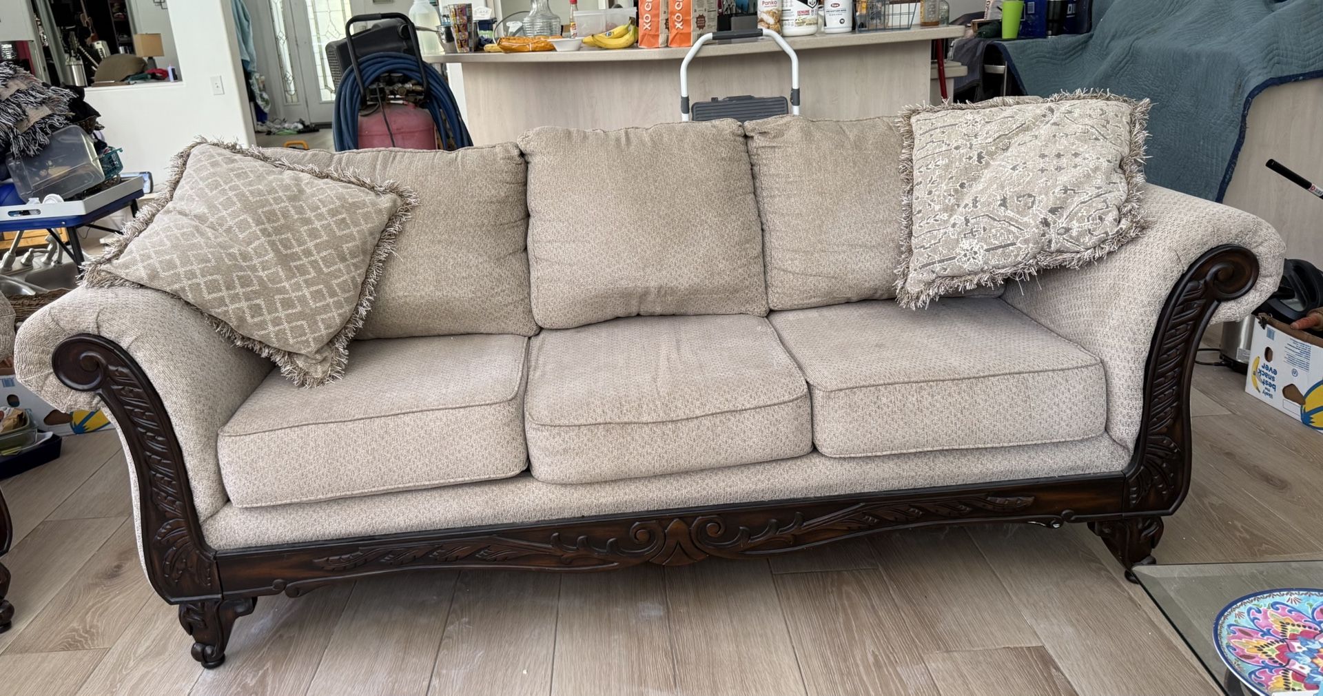 Sofa, Loveseat and Chair (matching)