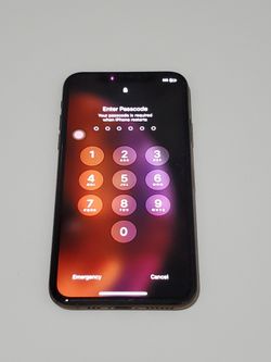 IPhone XS  Password Locked 
