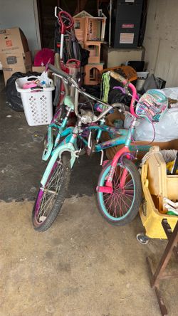 Moving sale!!!  2 girl Bicycles