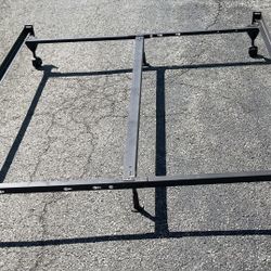 METAL ADJUSTABLE AND new  Box Bed 