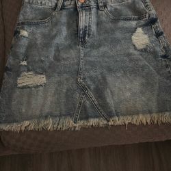 New Jean Skirt