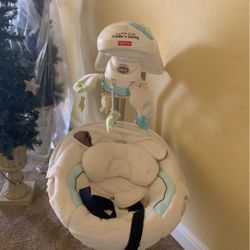 My Little Lamb Cradle Swing