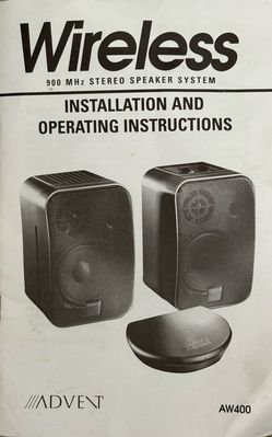 wireless speakers Advent wireless speakers