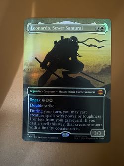 MTG | Leonardo, Sewer Samurai | Foil | TMT | Mythic
