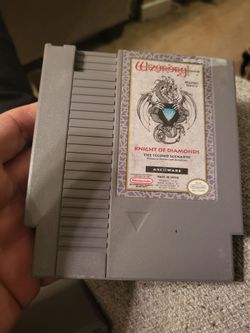 Nintendo NES Wizardry knight of Diamonds Authentic Excellent Condition Working Perfectly