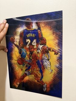 Kobe Bryant 3D Wall art 