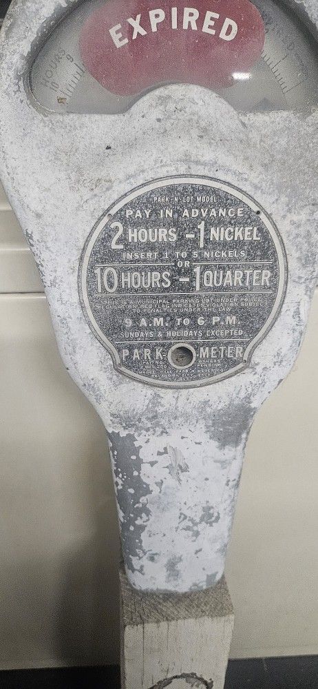 Old School Parking Meter