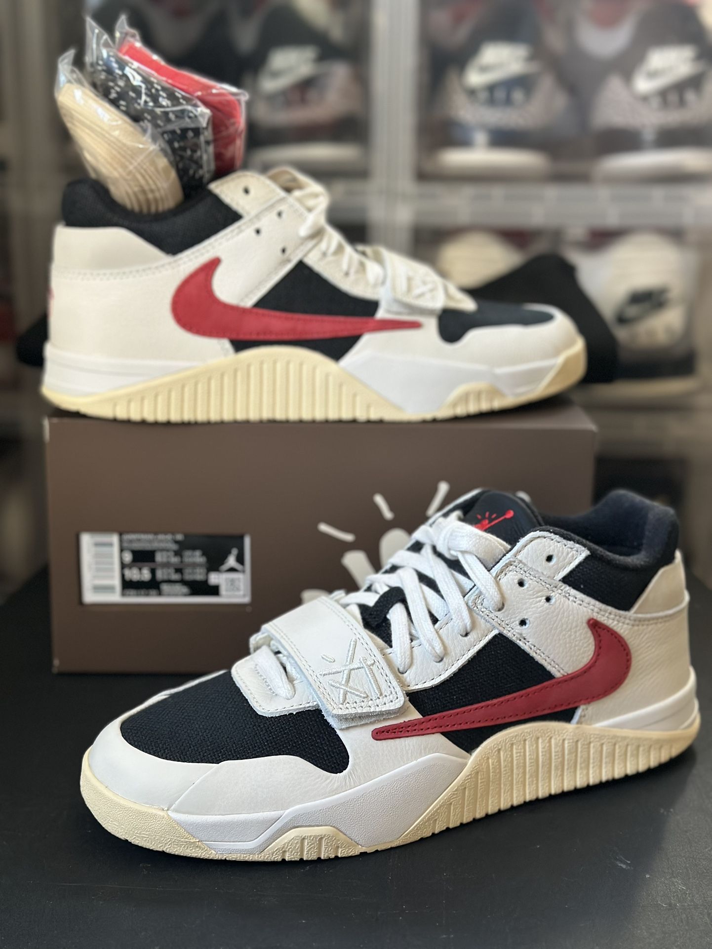 Jordan x Travis Scott Jumpman Jack University Red Size 9