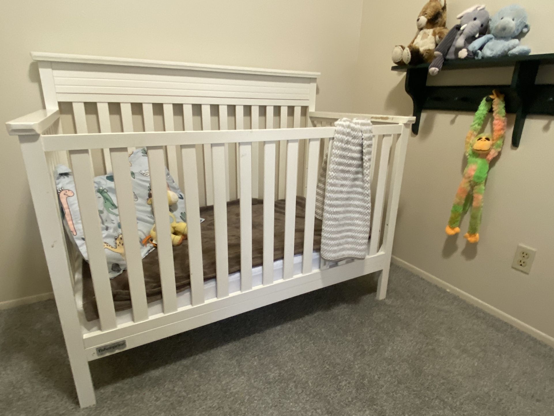 Crib and Mattress