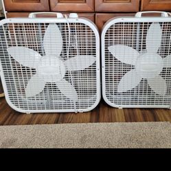 Box Fans Perfect For Summer $20 Each 