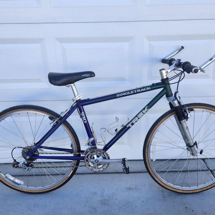 Trek 930 Blue 1996 Trek 930 SHX Blue Mountain Bike For Sale