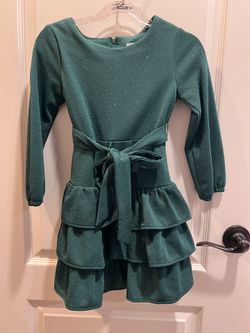 Rare Editions - Green Dress - Size 5 Toddlers - Macys
