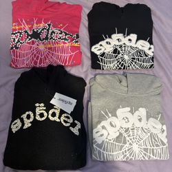 SP5DER WORLD WIDE HOODIES 