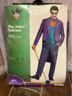 The Joker Adult Costume Size L-XL